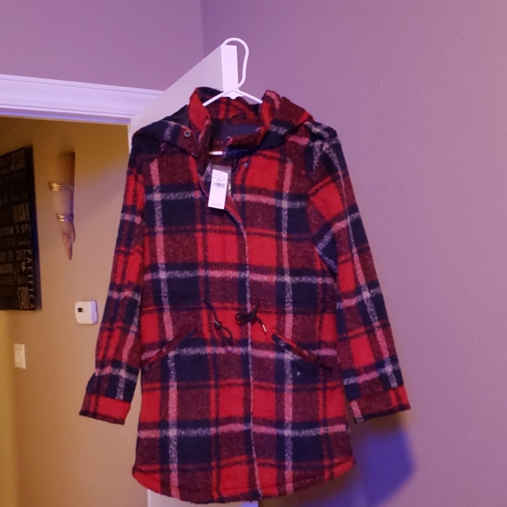 American eagle jacket-  Red, Wool Blend